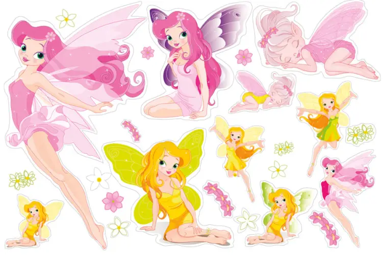 Casper - samolepky víly