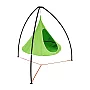 Závěsné houpací křeslo, zelená, KLORIN NEW BIG SIZE CACOON HAMMOCK