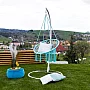 Závěsné křeslo, mentolová, AMADO 2 NEW
