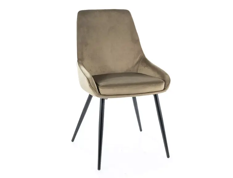 Jídelní židle COBE VELVET olivová