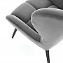TYRION fotel wypoczynkowy popielaty