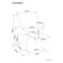 Fotel Carmen Raven