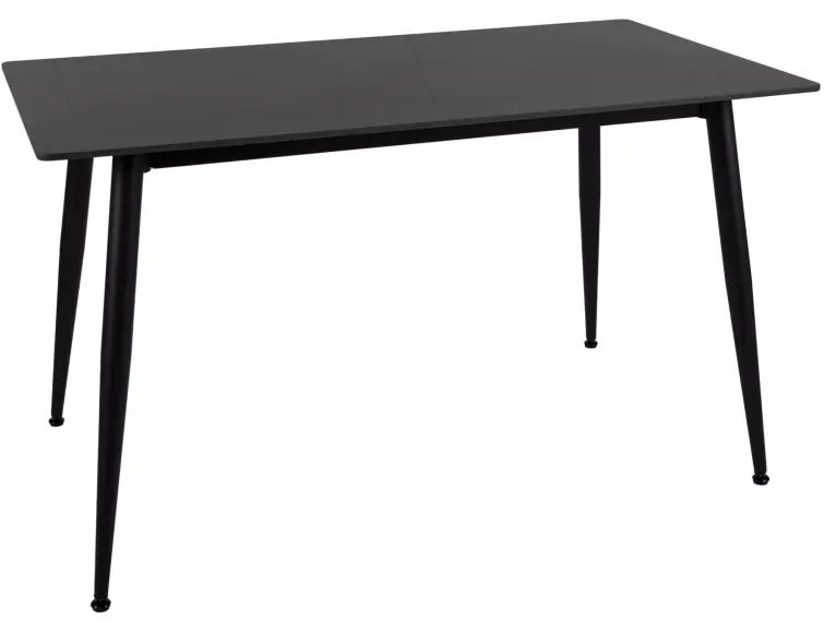 Keramický jídelní stůl RION 130x70 cm černý mat