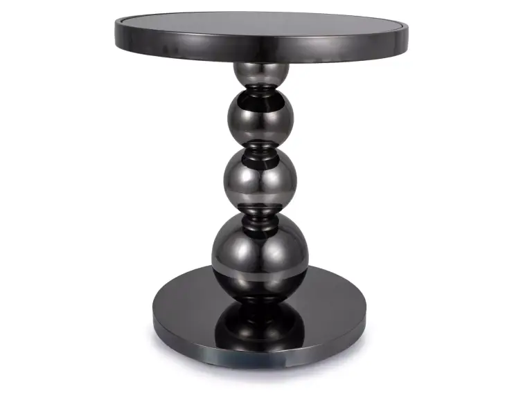 Konferenční stolek RIMA Ø50 černý