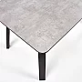 Jídelní stůl HALIFAX světlý beton 160x90