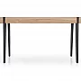 YOHANN stół dąb san remo / czarny (1p=1szt)