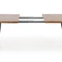 Rozkládací jídelní stůl DICKSON 150(210)x90 dub přírodní/černá