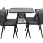 8038763 ZESTAW MEBLI OGRODOWYCH KORFU 2+1 POPIEL
