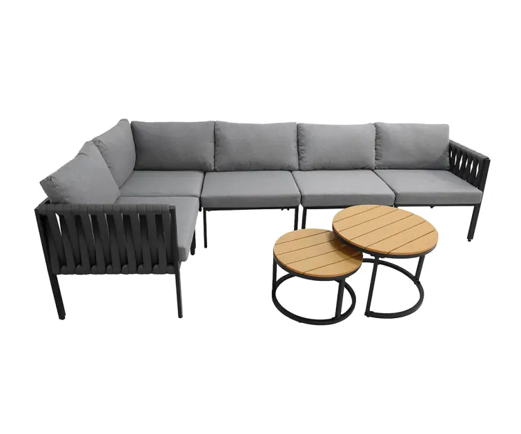 Záhradní set Rodos šedý