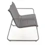 CONOR zestaw ogrodowy ( sofa + fotel 2x + ława ), ciemny popiel / jasny popiel (1p=1set)