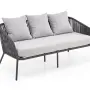 ROCCA zestaw ogrodowy ( sofa + fotel 2x + ława ), ciemny popiel / jasny popiel (1p=1szt)