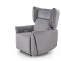 GELATO fotel wypoczynkowy popielaty (2p=1szt)