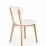 BUGGI krzesło naturalny / biały (1p=2szt)
