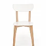 BUGGI krzesło naturalny / biały (1p=2szt)
