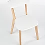 BUGGI krzesło naturalny / biały (1p=2szt)