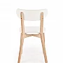 BUGGI krzesło naturalny / biały (1p=2szt)