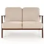 MILANO 2S sofa - beżowy tap. Castel 15 (1p=1szt)