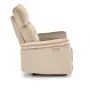 SEMIR fotel z funkcja elektrycznego rozkładania / gniazdo USB, beżowy (2p=1szt)