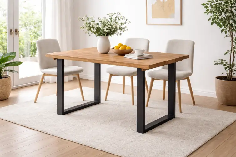 Jídelní stůl S902 160x90 JASAN HNĚDÝ