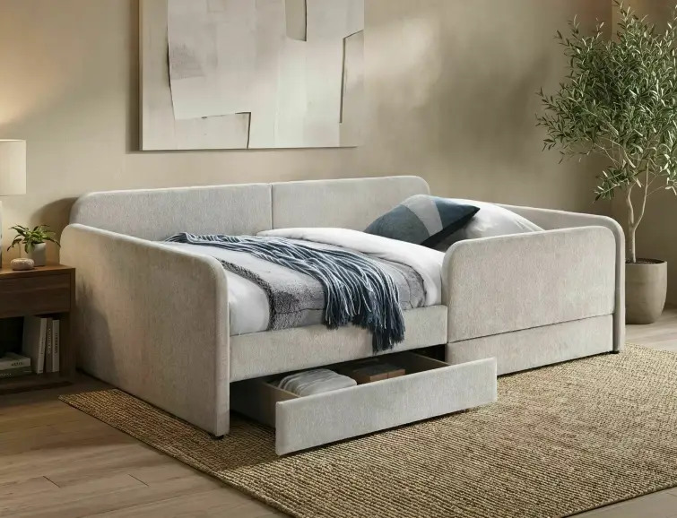 Postel AMELIA RAVEN 120x200, béžová