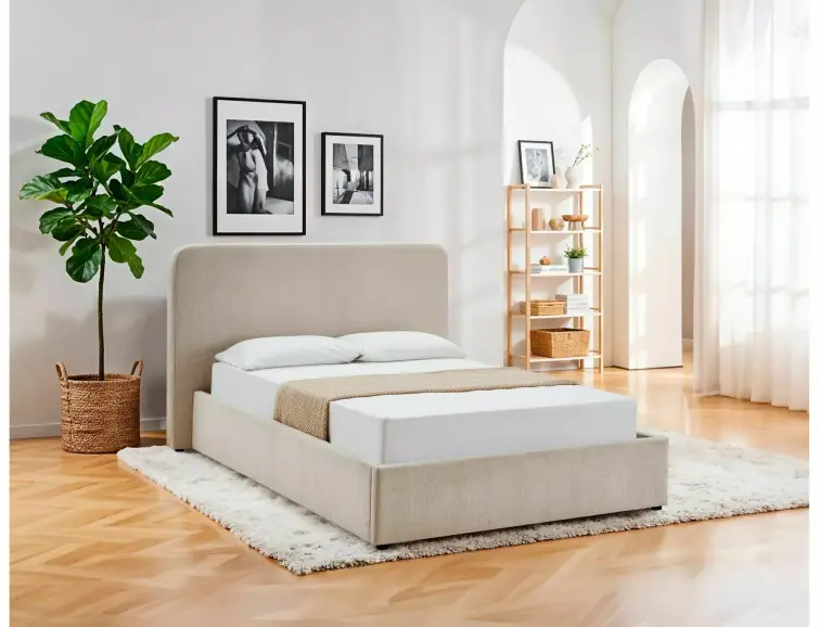 Postel LUMIA RAVEN 160x200, Béžová