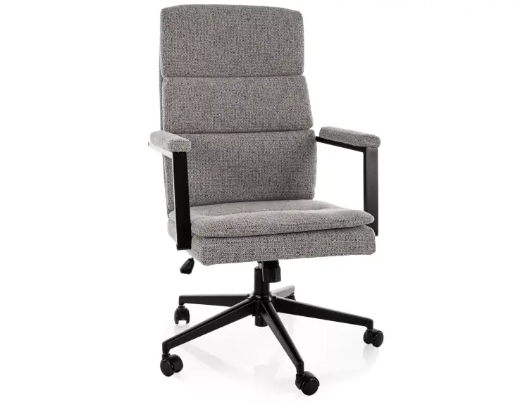 Otočné křeslo NOELLE, šedé