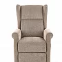AGUSTIN M fotel rozkładany z funkcją masażu beżowy (1p=1szt)