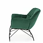 BELTON fotel wypoczynkowy ciemny zielony