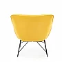 Čalouněné křeslo BELTON žluté
