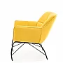 Čalouněné křeslo BELTON žluté