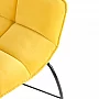 BELTON fotel wypoczynkowy żółty