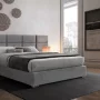 Čalouněná postel LEVANTER šedá 160x200