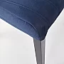 Jídelní židle DIEGO 2 modrá/černá
