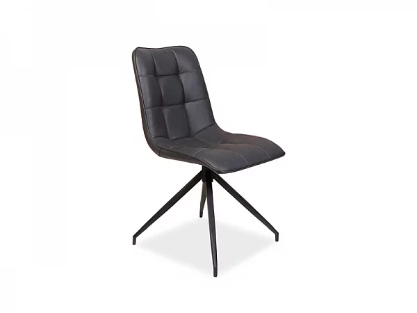 SIG Jídelní židle OLAF ekokůže šedá 