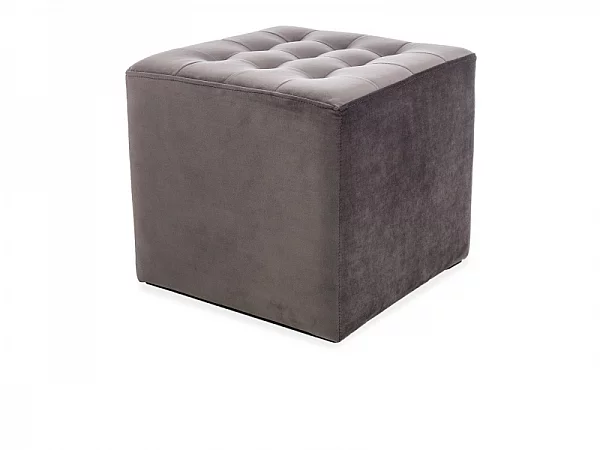 SIG Taburet LORI velvet šedý