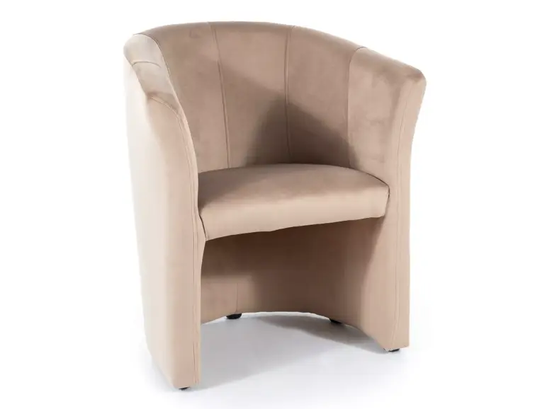Křeslo TM-1 velvet béžové